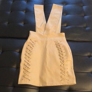 Faux leather House of CB dress